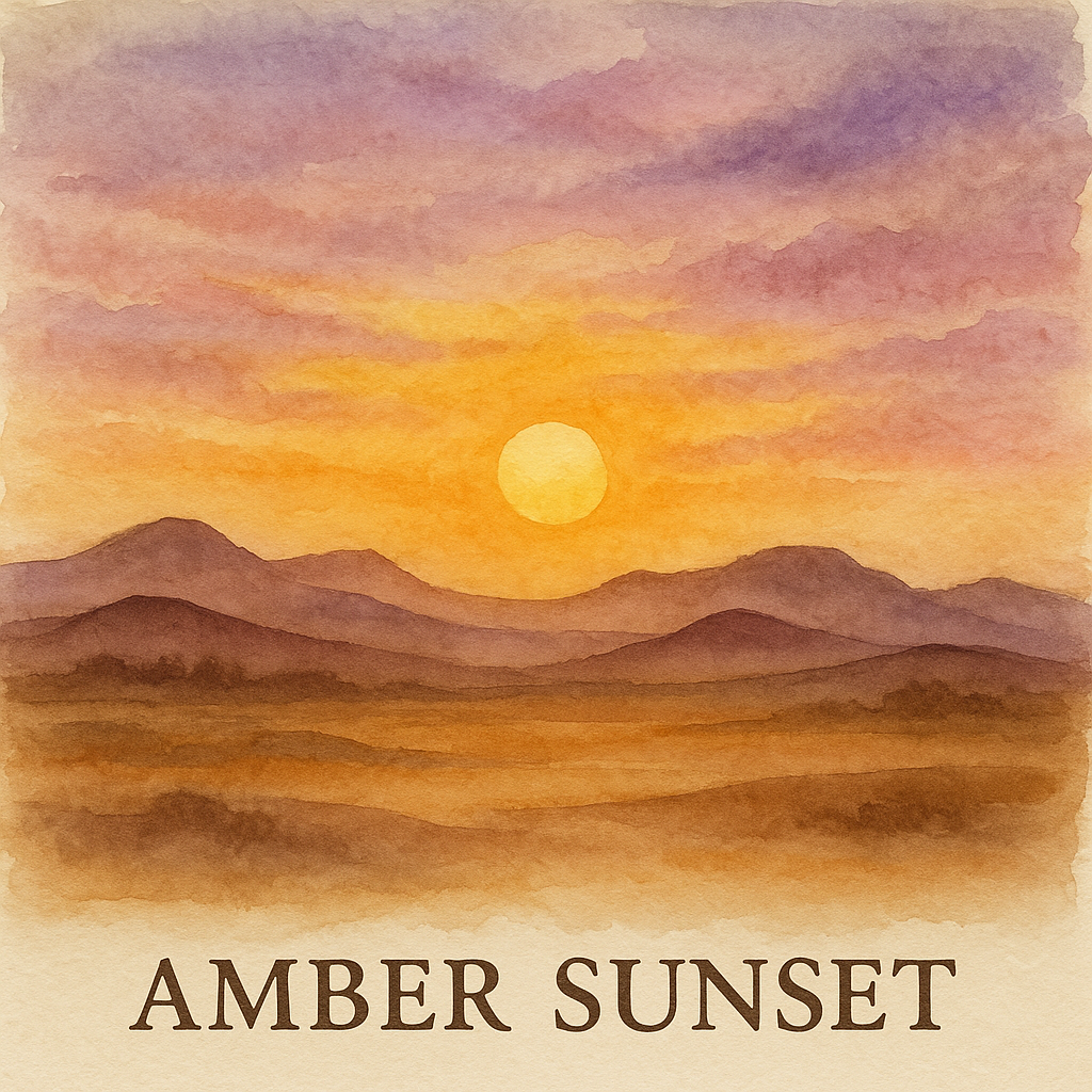 Amber Sunset
