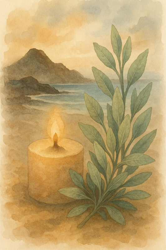 Volcano Candle